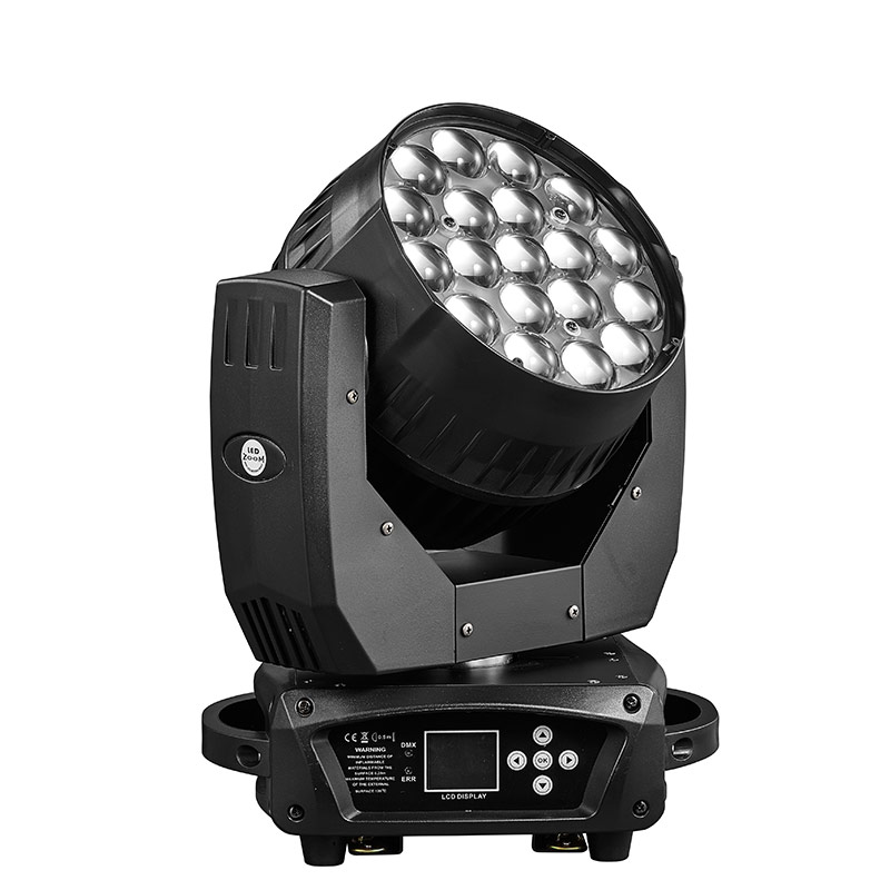 19x15w LED ZOOM Wash Moving Head Light